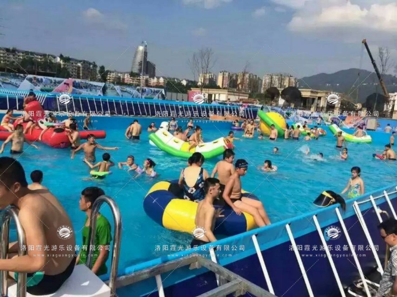 义县支架泳池